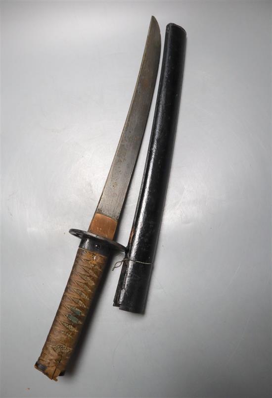 A Japanese tanto, c.1940